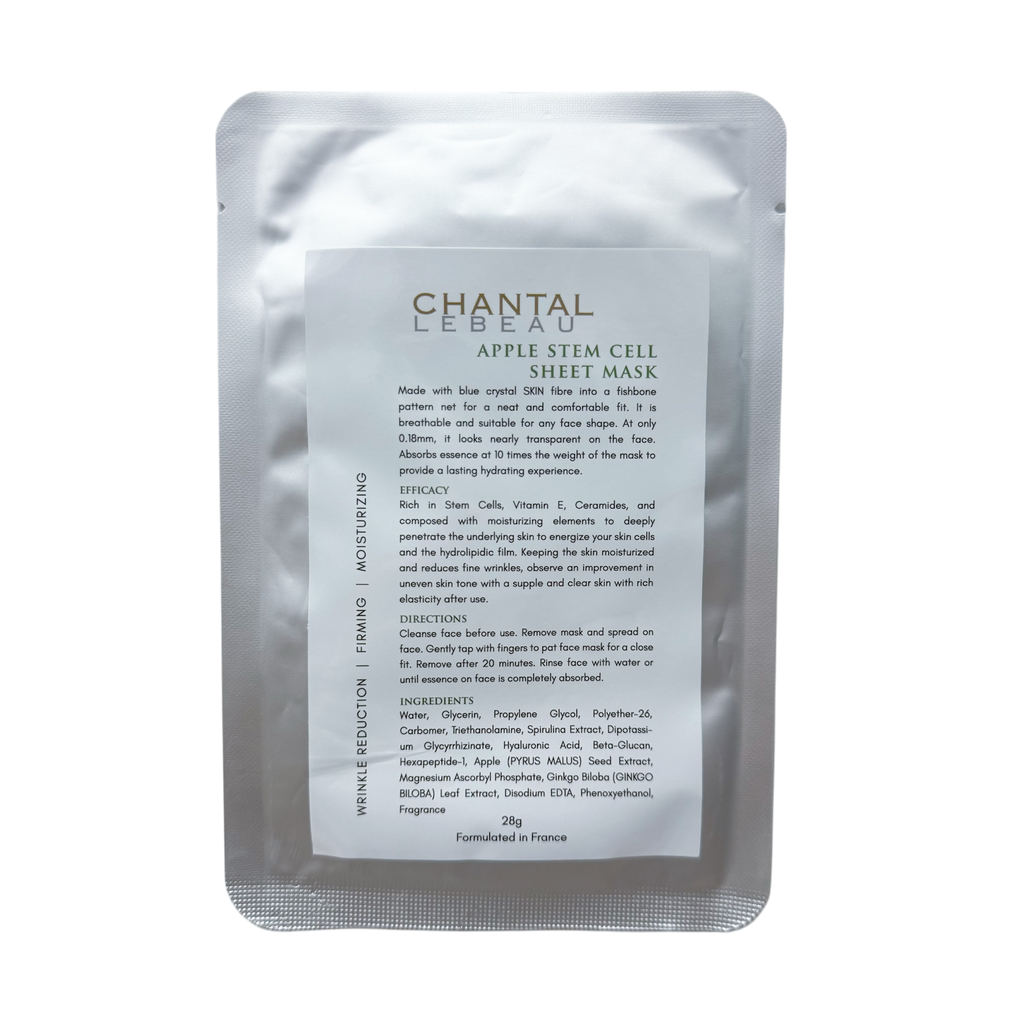 Apple Stem Cell Sheet Mask | Chantal Lebeau Apple Stem Cell Sheet Mask | Chantal Lebeau