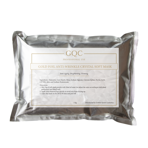 Gold Foil Anti-Wrinkle Crystal Soft Mask 1 kg Pack