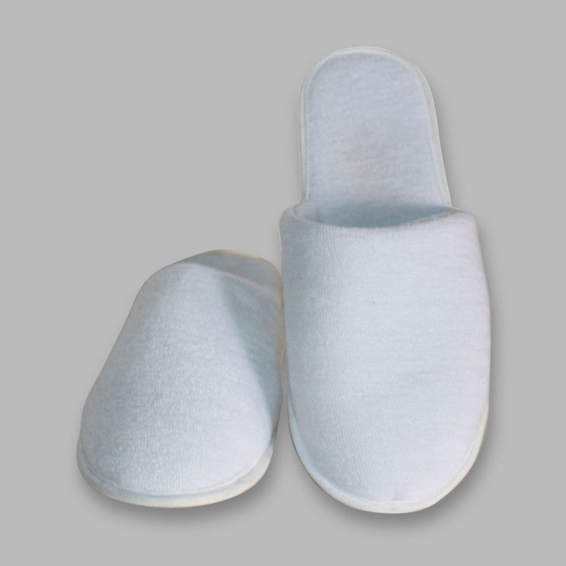 Slippers - Towel (Closed Toe)
